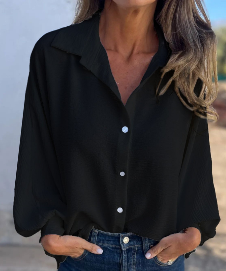 Hollynn - Elegant Button Blouse