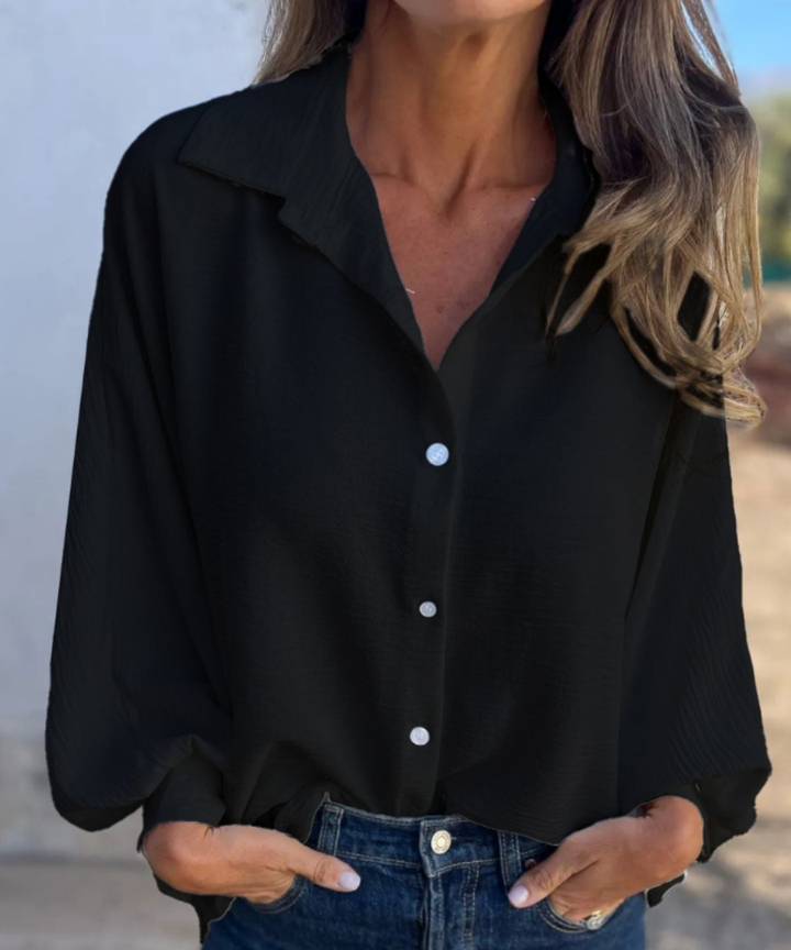 Hollynn - Elegant Button Blouse