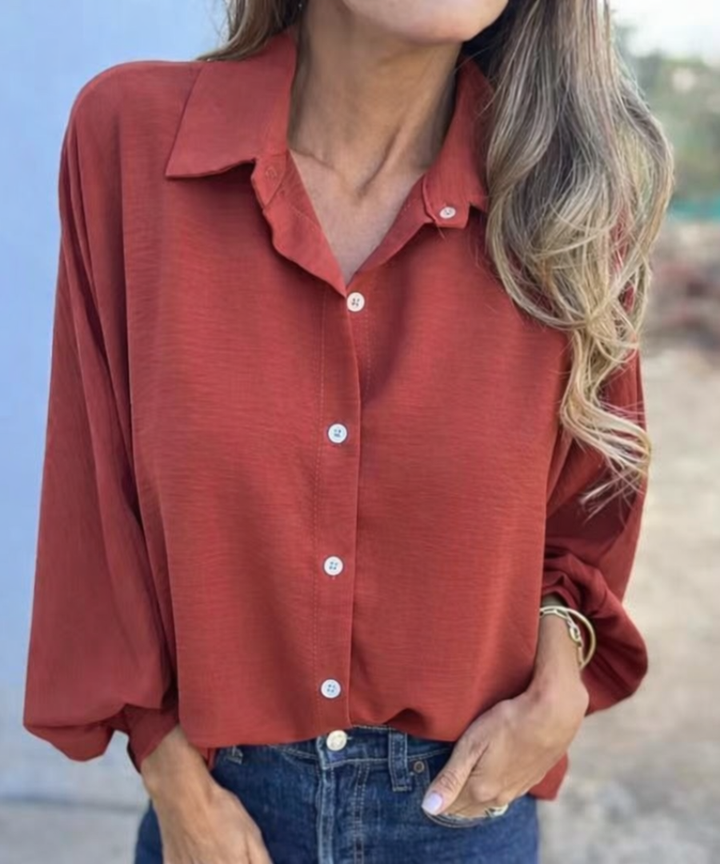 Hollynn - Elegant Button Blouse