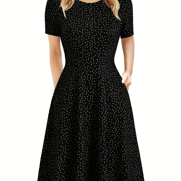 Evelyn Quinn | Retro A-Line Summer Dress