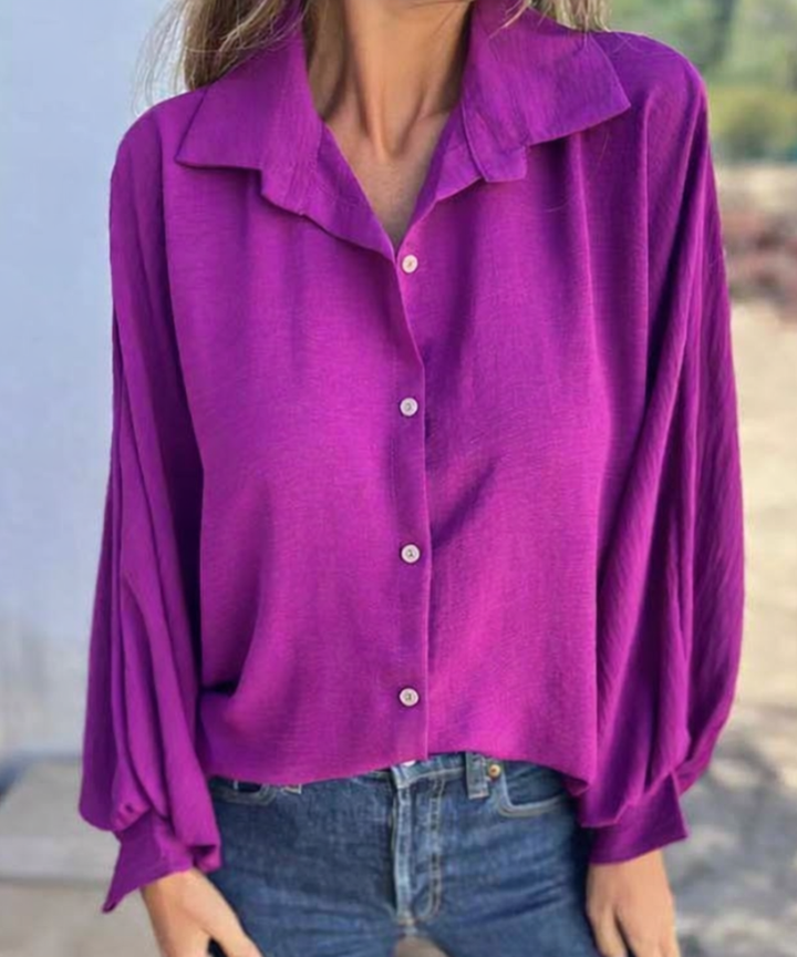 Hollynn - Elegant Button Blouse