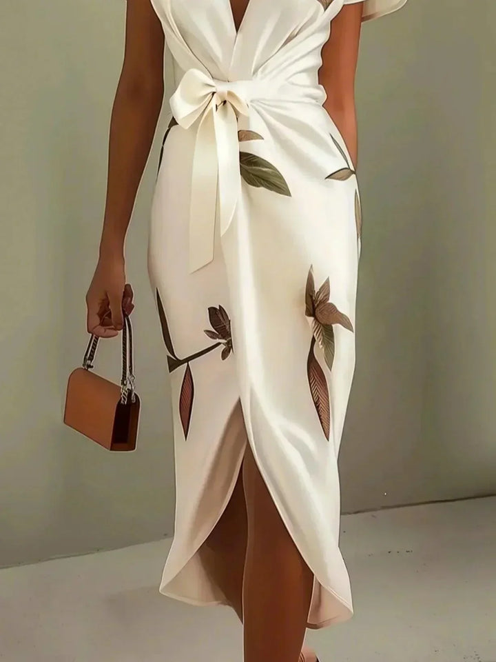 Brenna - Elegant Wrap Dress