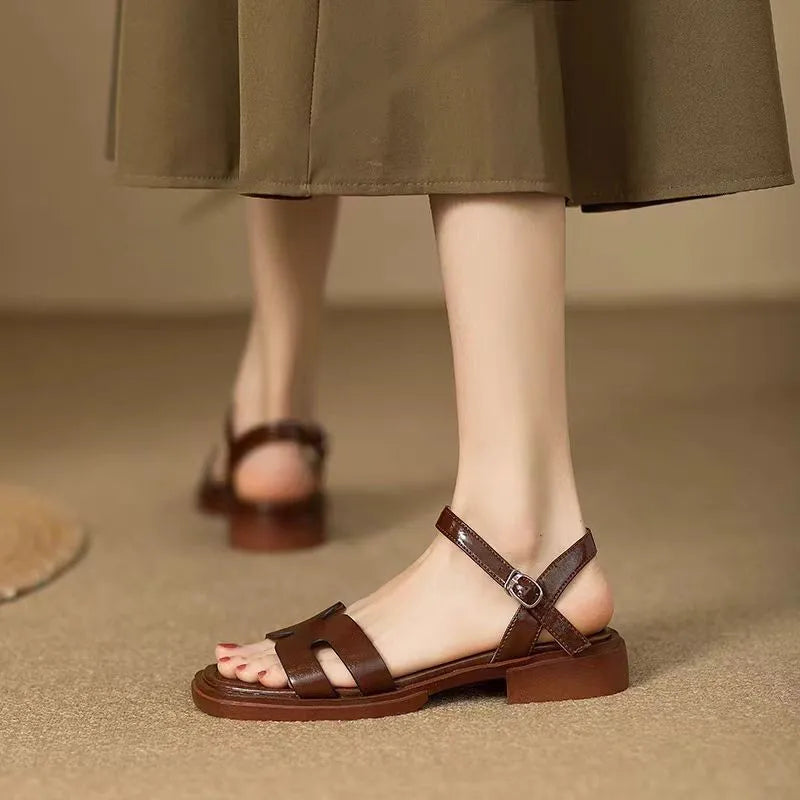 Mia - Strappy Ankle Comfort Sandals