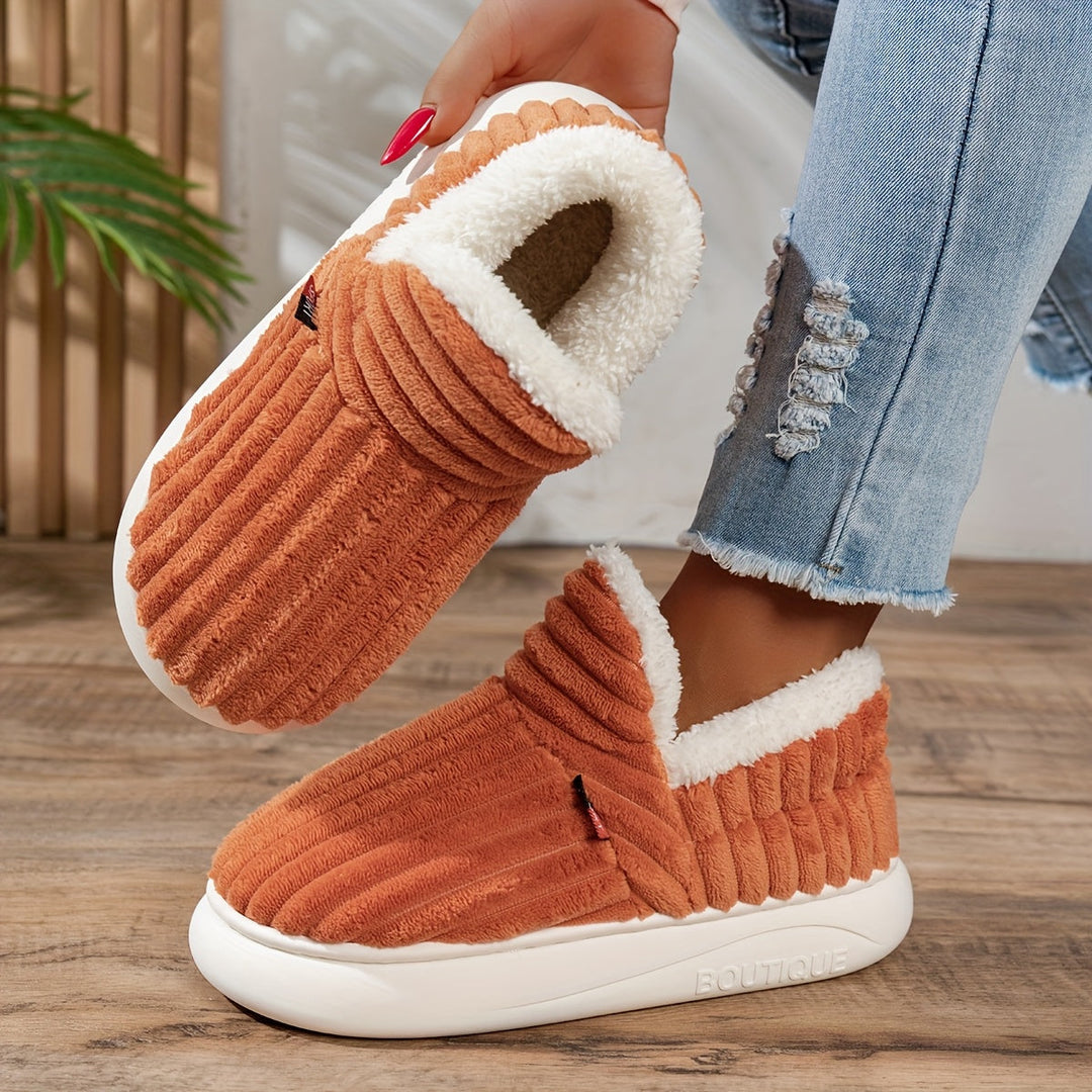 Molly | Plush Indoor–Outdoor Slippers