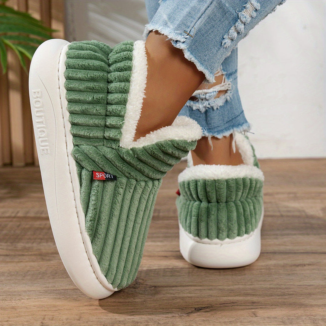 Molly | Plush Indoor–Outdoor Slippers