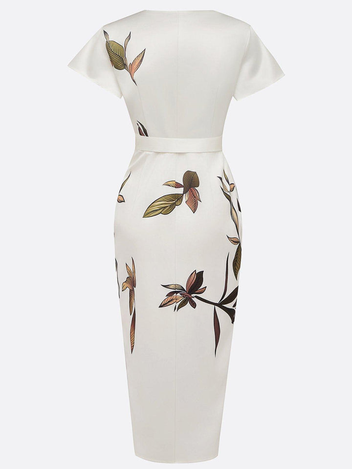 Brenna - Elegant Wrap Dress