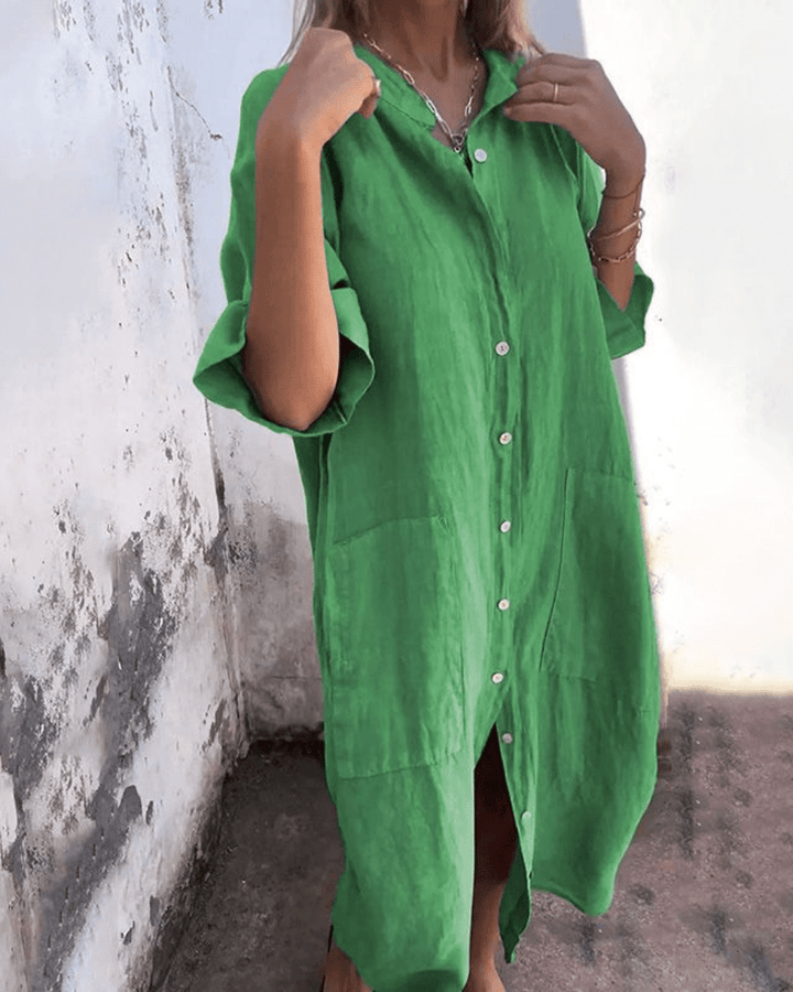 NATALIE | IBIZA STYLE SHIRT DRESS