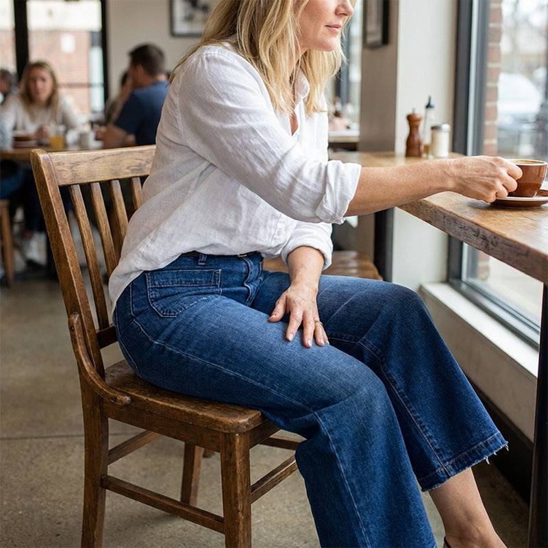 SILHOUETTE – RELAXED FLARED JEANS