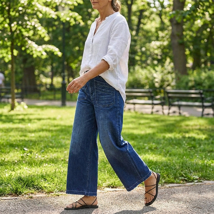 SILHOUETTE – RELAXED FLARED JEANS